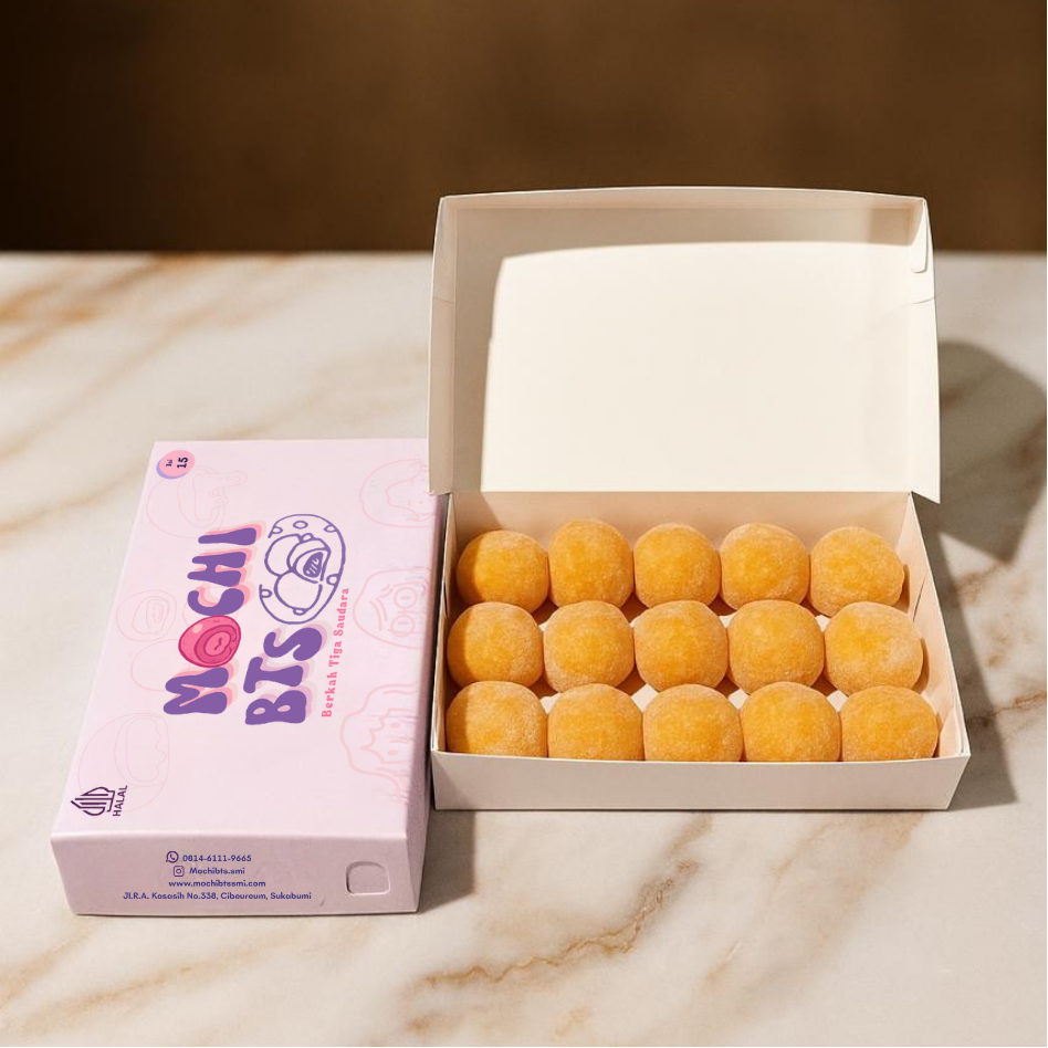 Mochi Mangga (15 pcs)